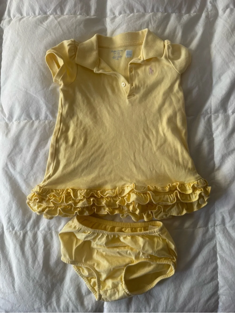 Ralph Lauren Polo Dress with Ruffle Hem